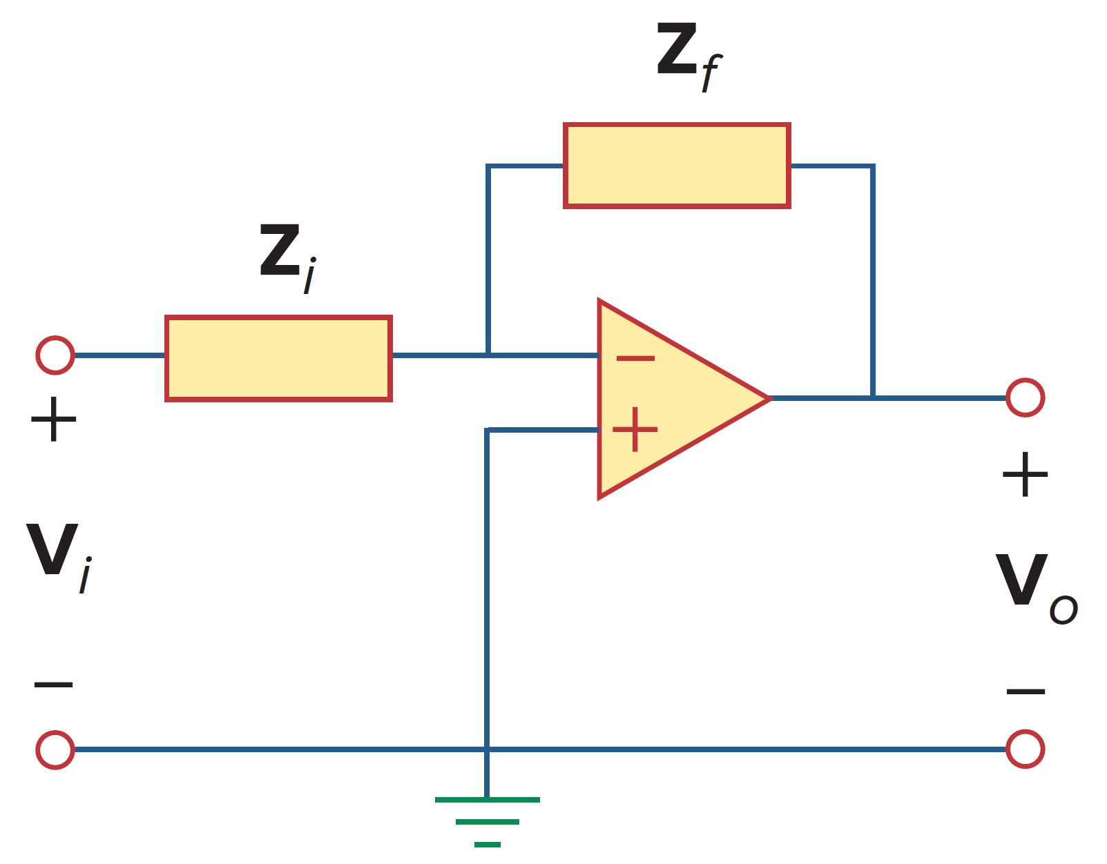 A general first-order active filter.